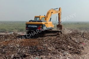 Hyundai Excavator for landfill