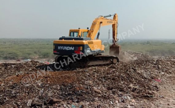 Hyundai Excavator for landfill